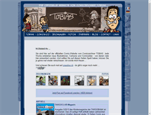 Tablet Screenshot of comiczeichner.net