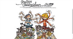 Desktop Screenshot of comiczeichner.de